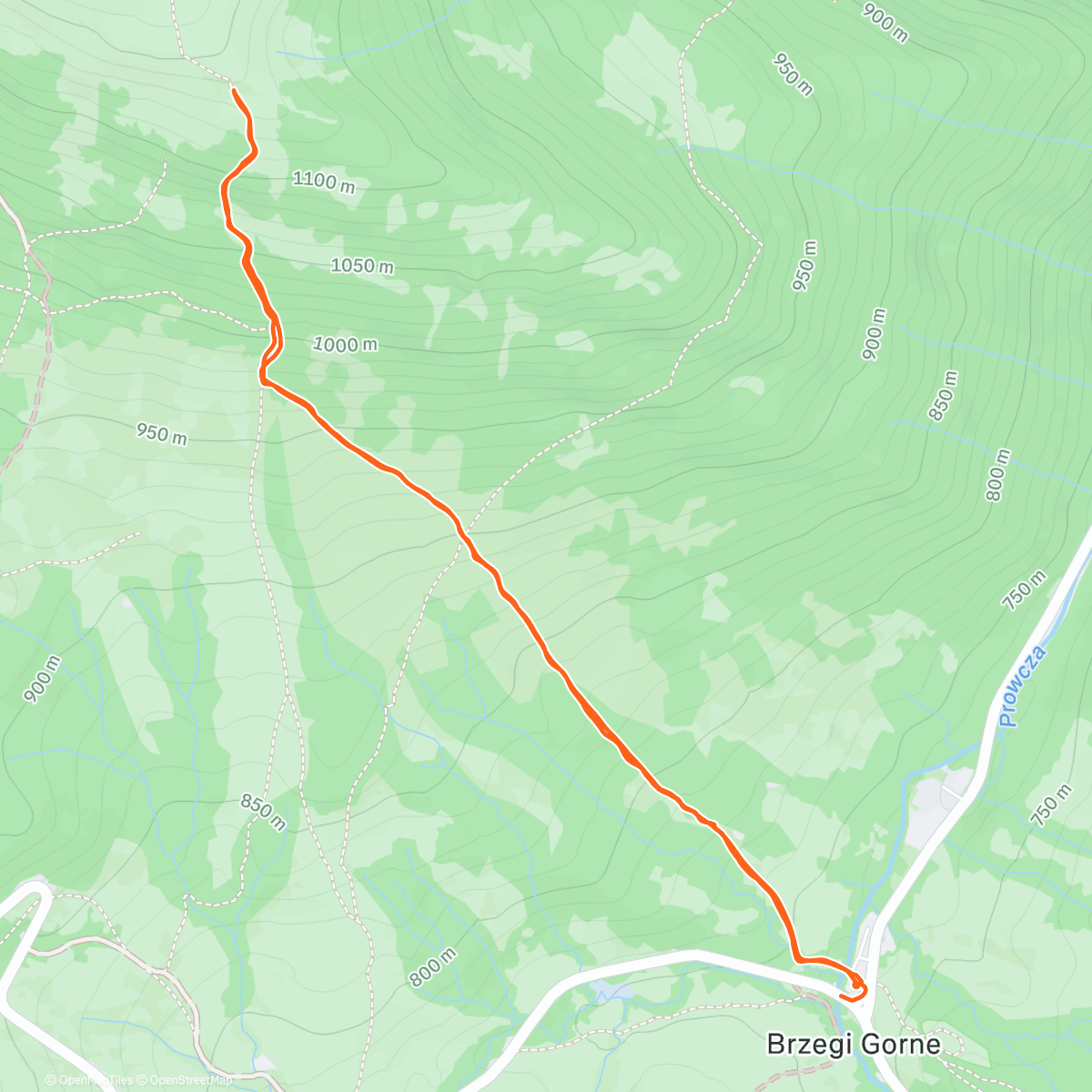 Map of the activity, Skitury dla leniwych