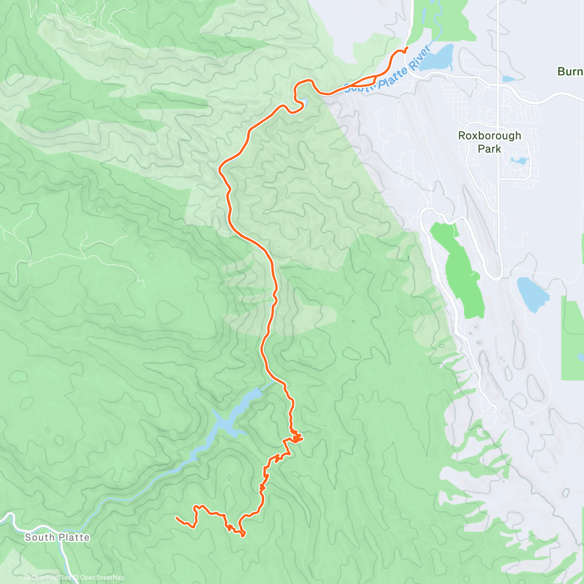 Map of the activity, Dark and Scary