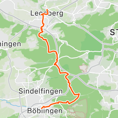 MTB Leonberg - Böblingen | 25.0 km Cycling Route on Strava