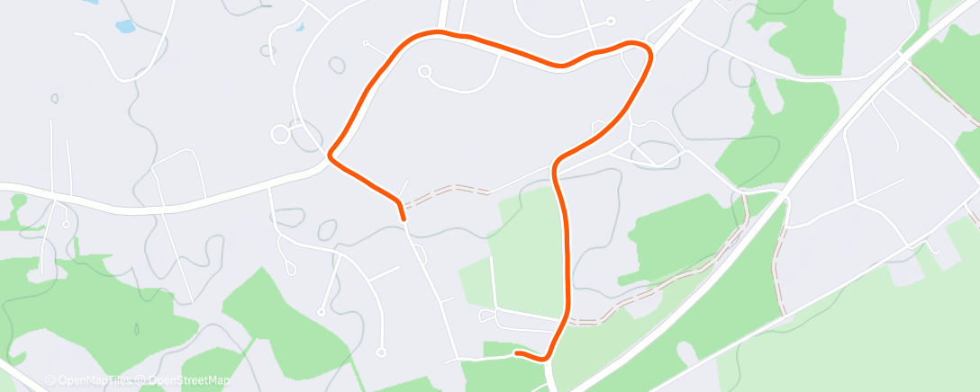 Карта физической активности (Morning Run)