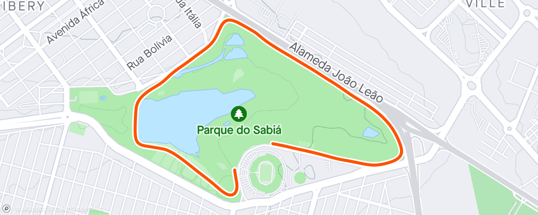 アクティビティ「Circuito de Corrida Santander 2024」の地図