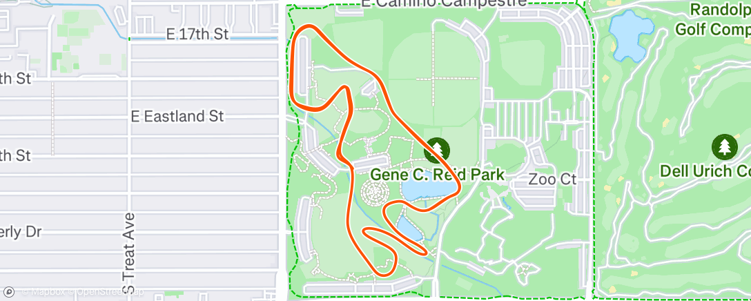 Map of the activity, 🦃 trot