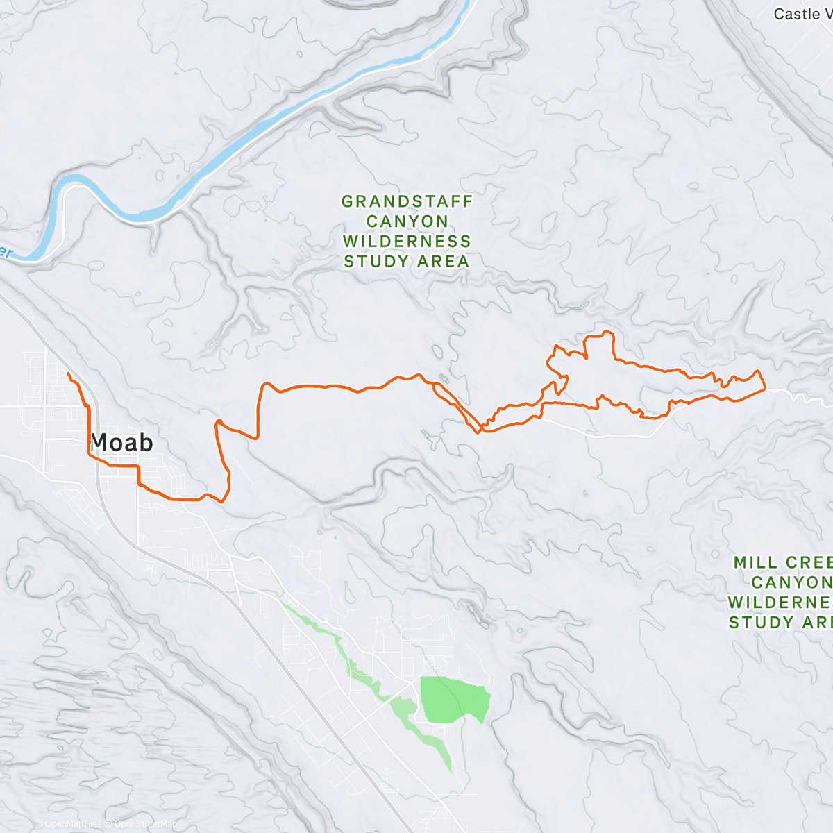 Map of the activity, New trails for Christmas!