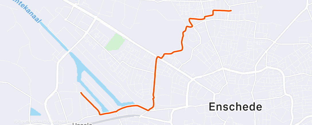 Map of the activity, Enschede / Enschede, Winkelcentrum Deppenbroek