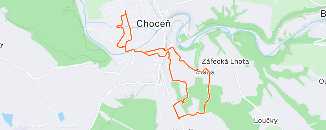 Mapa de la actividad (Jog)