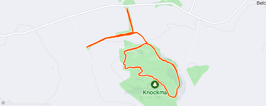 Map of the activity, 3loops of knockma