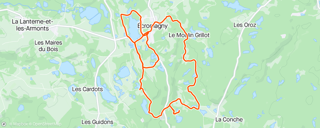Map of the activity, TRAIL #20 - Circuit des Epoissets