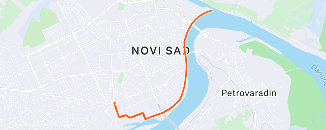 Карта физической активности (Carrera de mañana)