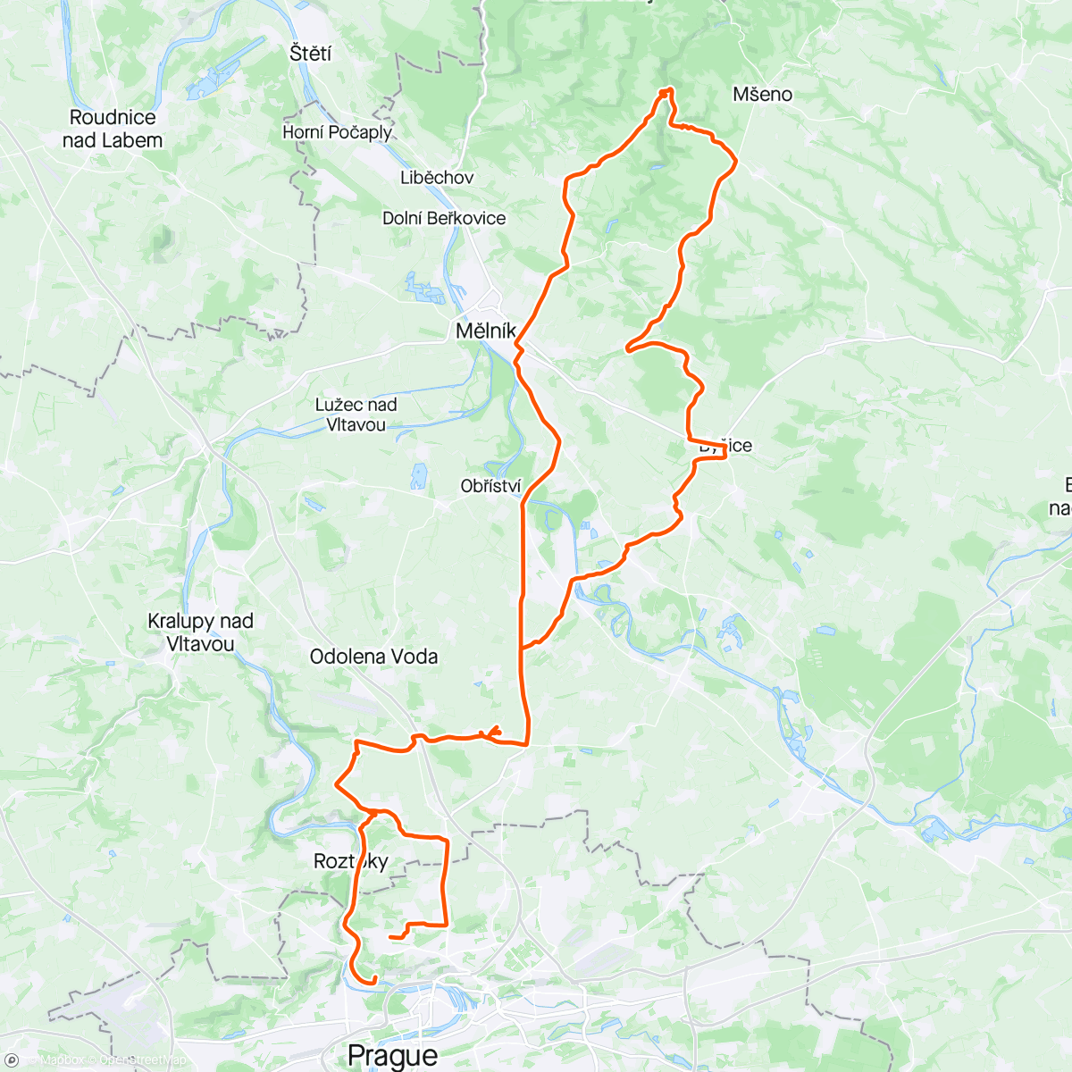 Carte de l'activité Kokorinsko