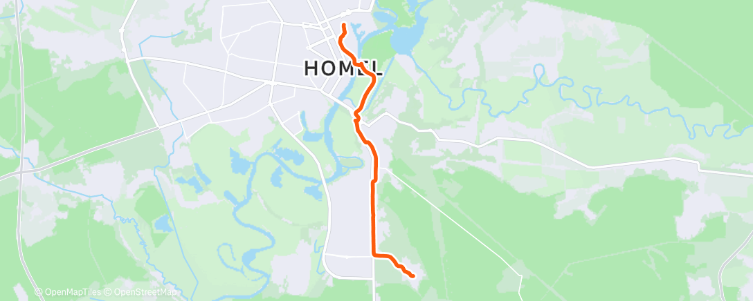 Карта физической активности (#RWC29)