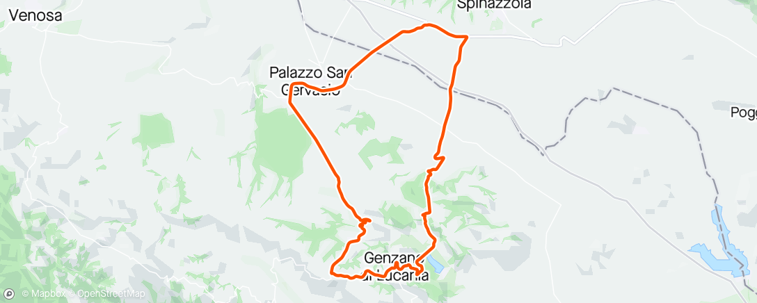 Map of the activity, Giro pomeridiano post lavoro di carico 🫢🫢