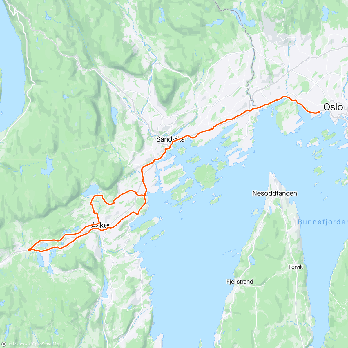 Map of the activity, Planen var å joine det rosa HCK-toget…