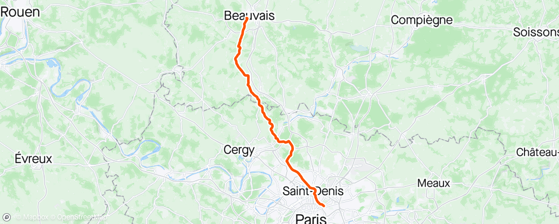 Mapa de la actividad (Retour Beauvais. Qui a allumé le ventilateur ?)