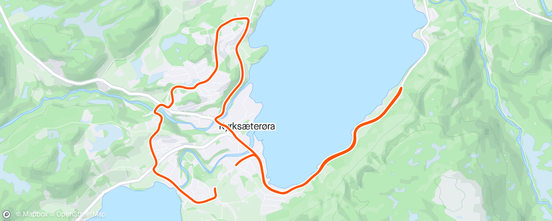 Map of the activity, Kveldsøkt 🤪