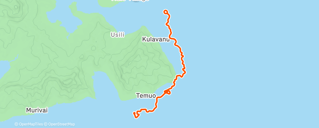 Map of the activity, Zwift - Endurance Building Blocks on Southern Coast Cruise in Watopia