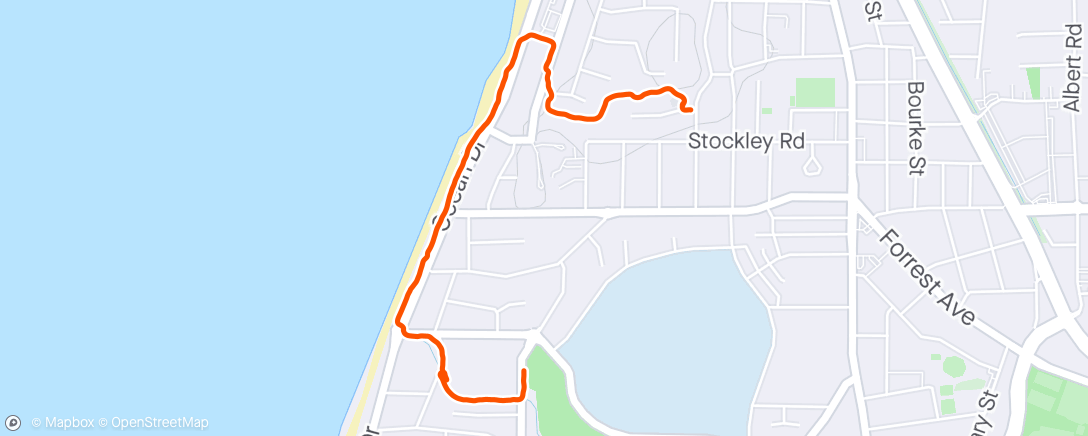 Map of the activity, Did walk