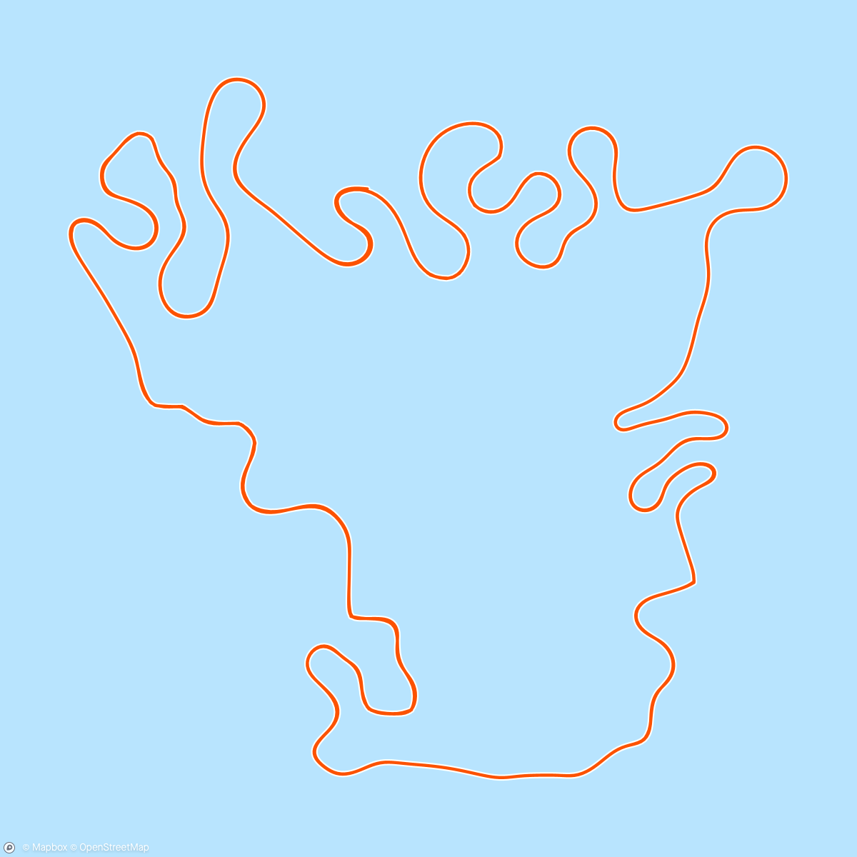 Map of the activity, My Whoosh - Endurance Roulers Ride