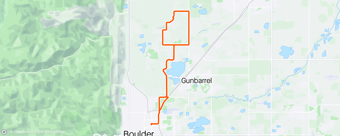 Map of the activity, That Other Gravel Ride: late to the party