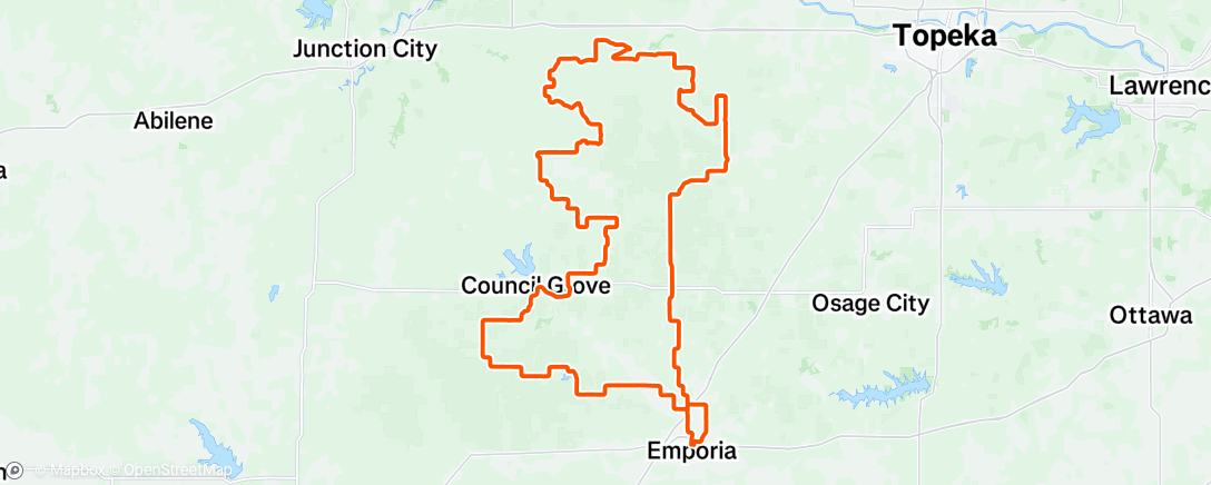Map of the activity, Unbound - dodging crashes, 1 puncture v early on, solo tt, then some great company until rear derailleur stopped working in easiest gear with 35km to go 🙈