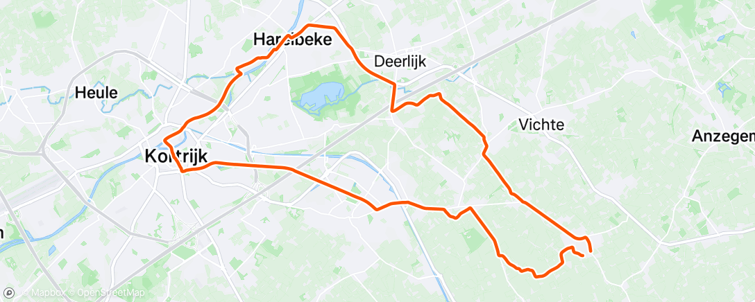 Map of the activity, Namiddagrit