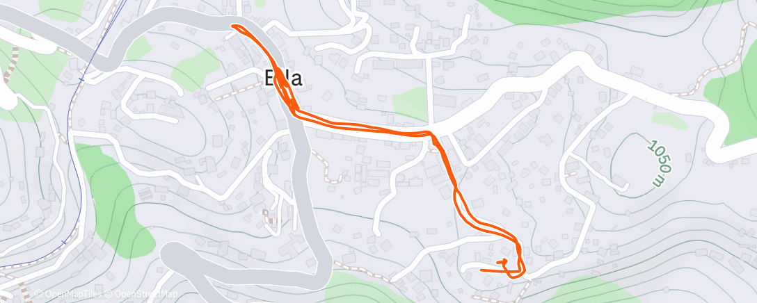 Карта физической активности (Marche dans l'après-midi)