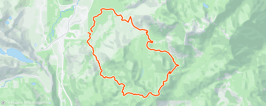 Map of the activity, Armstrong Toads Loop