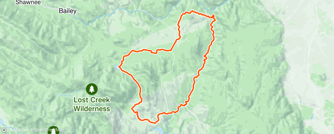 Map of the activity, 5/31/2025 - Lovely would be an understatement