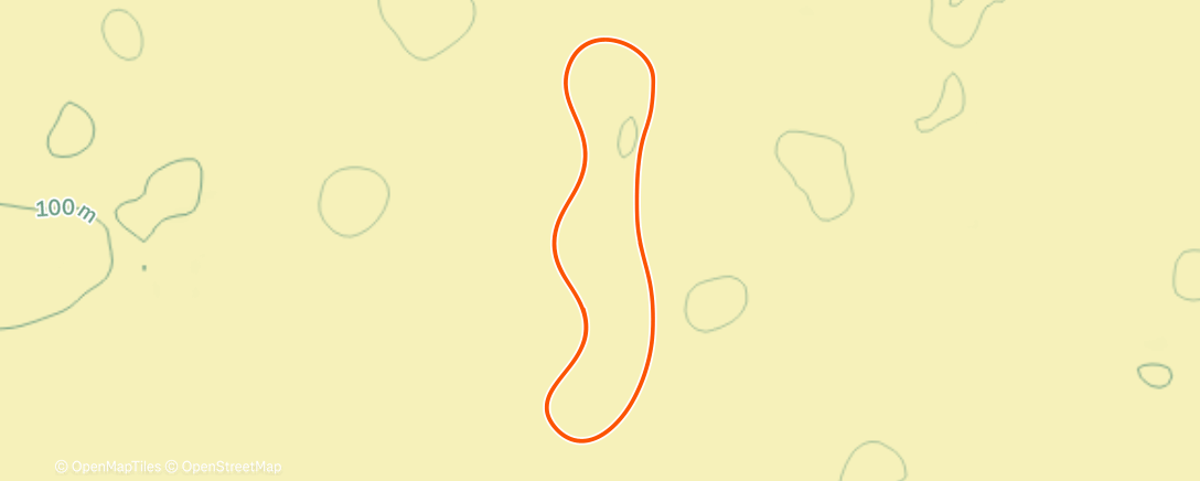Map of the activity, MyWhoosh - Explosive Power into Tempo #1