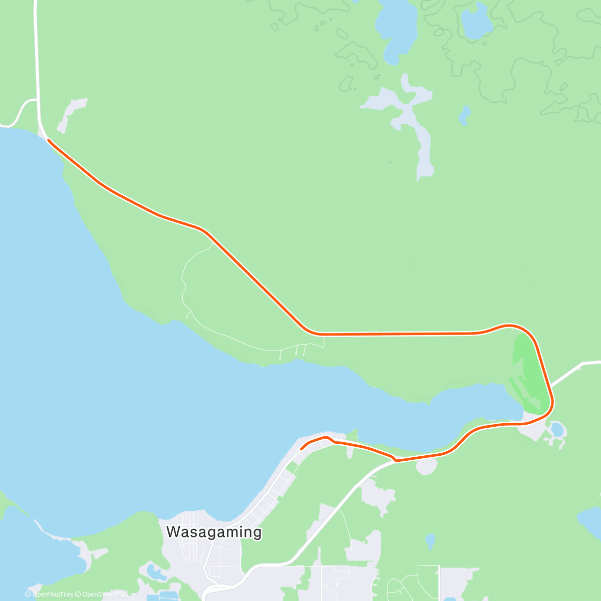 Map of the activity, ROUVY - Riding Mountain National Park | Canada