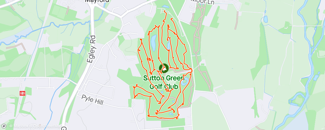 Carte de l'activité Sutton Green golf with the Boy