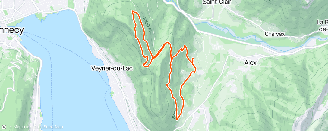 Map of the activity, {*61-24} 🏠🏃🏻‍♂️⛰️❄️