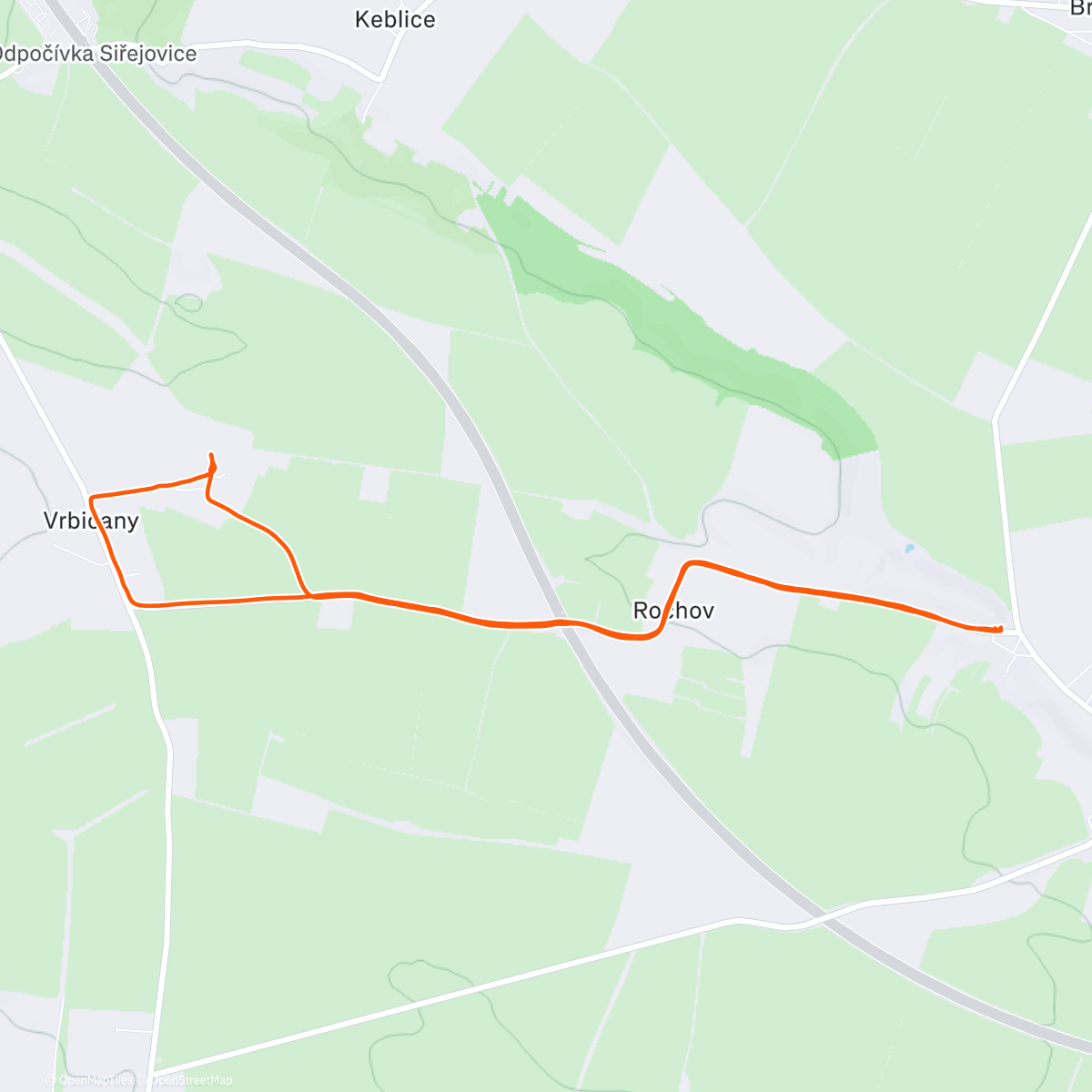 Map of the activity, Božíhodové vyvětrání