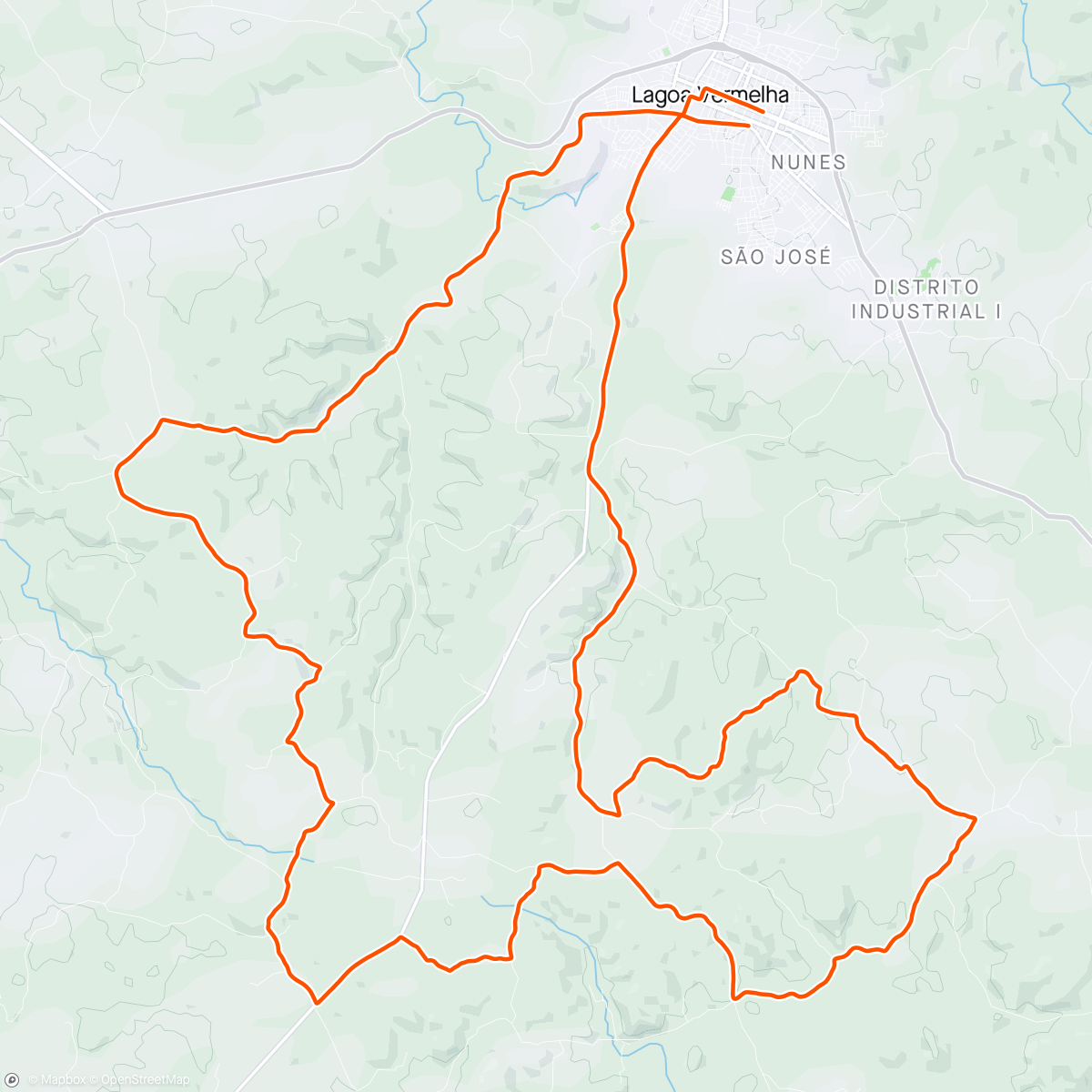 Map of the activity, Trajeto Pro - Pedal do Churrasco - 26/05/2024 🚵🏻‍♂️🚵🏻‍♂️🚵🏻‍♂️