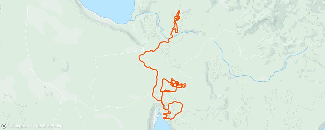 Map of the activity, Zwift - 180w 50min in Makuri Islands