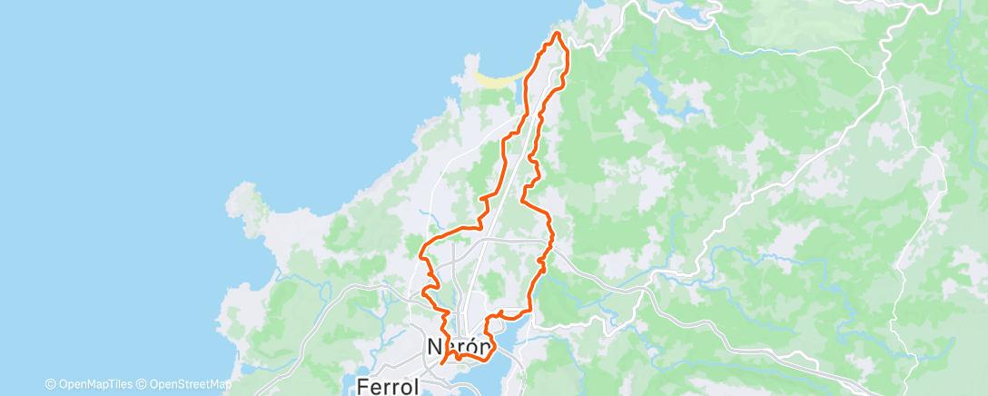 Map of the activity, Última del 2025