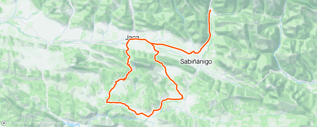 Map of the activity, 🚴🏼‍♂️