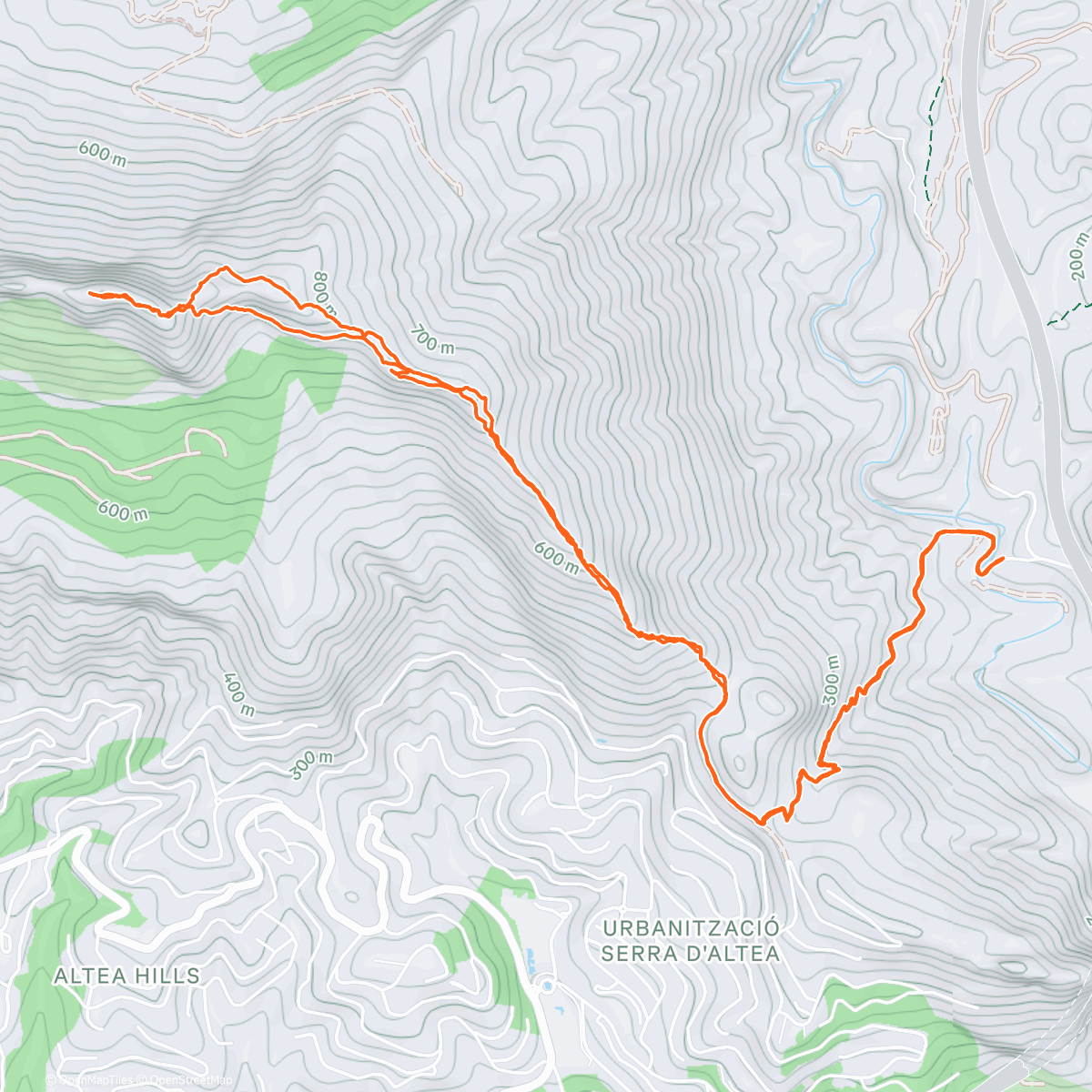 Карта физической активности (Bérnia Arcs /East Ridge)