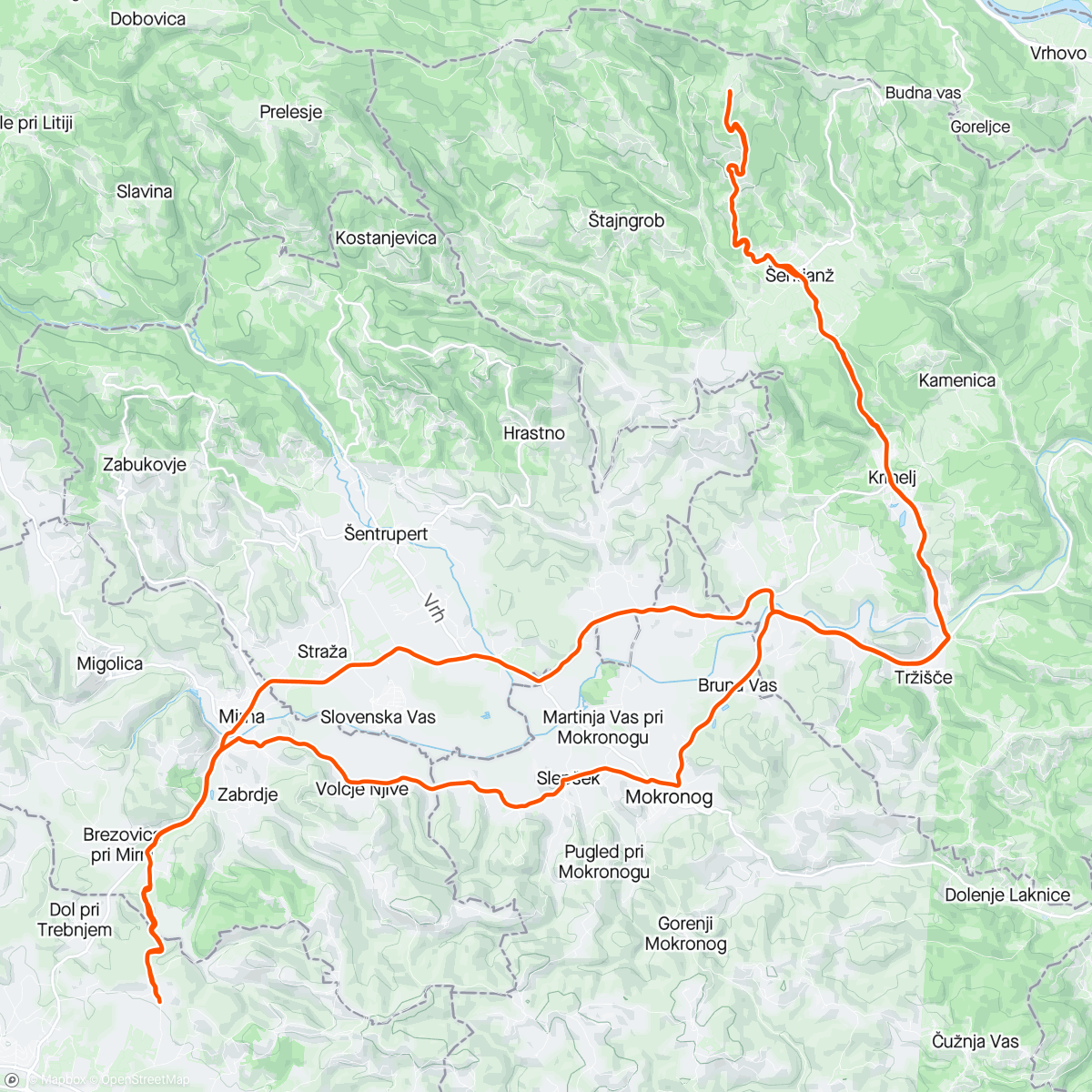Map of the activity, Leskovec prvič😀