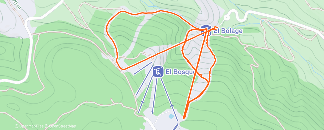 Карта физической активности (🎿)