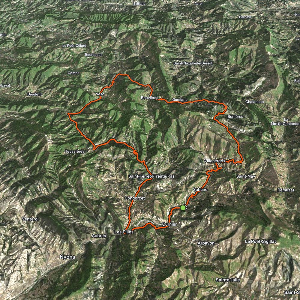 Map of the activity