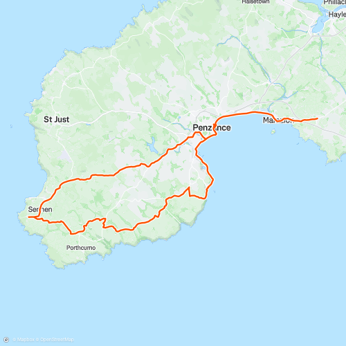 1Thursday 28th May 2015 Penzance to Lands end to Marazion (Goldsnithey