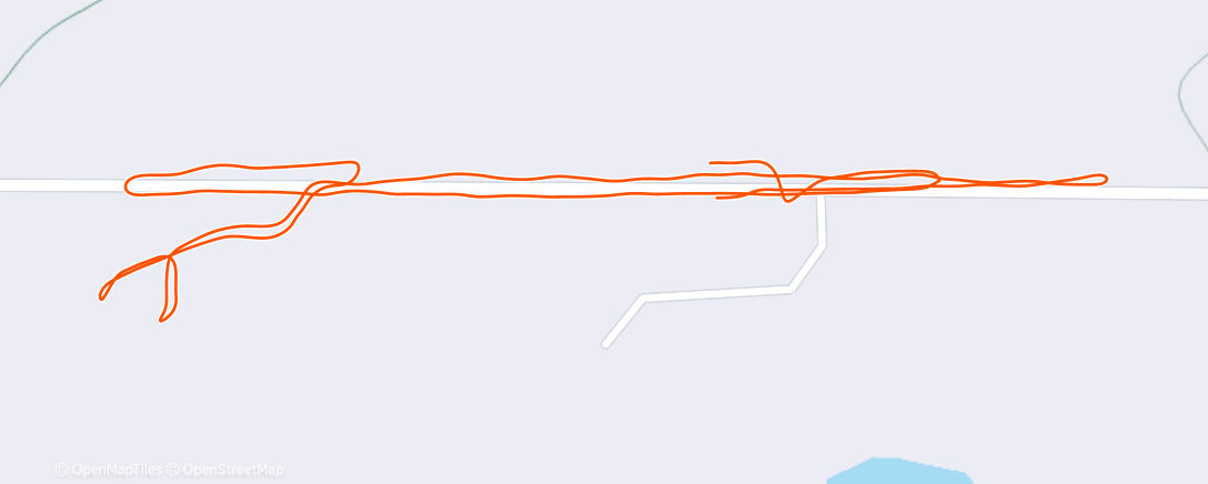 Map of the activity, Afternoon Walk