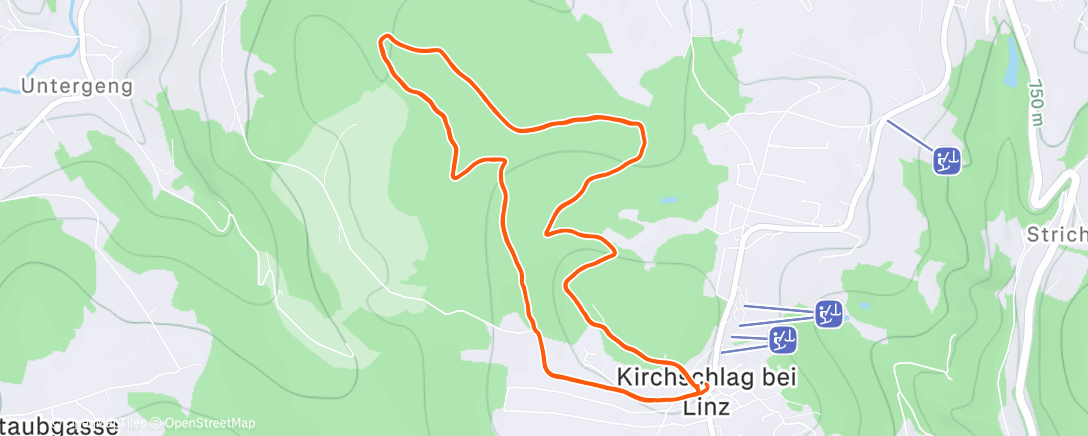 Map of the activity, Progressives Zirkulieren mit meinem Hasi 🖤