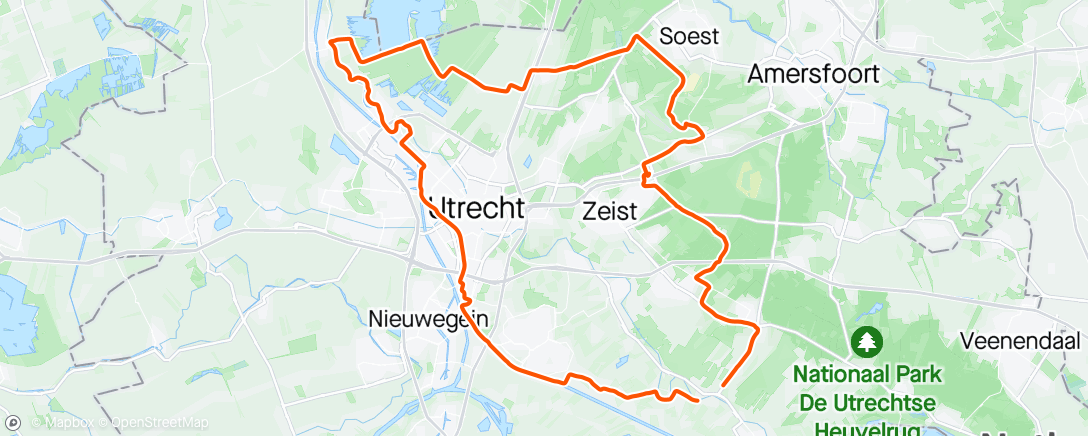 アクティビティ「Ochtendrit」の地図