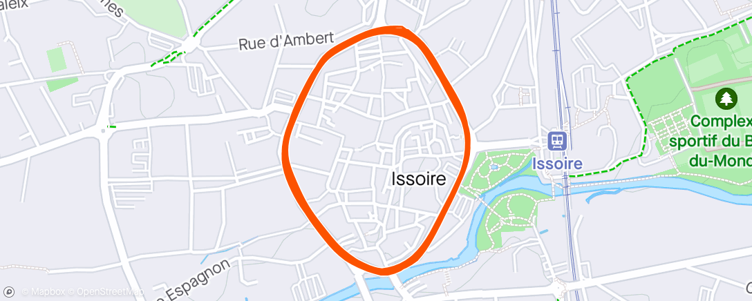 Map of the activity, GP d’issoire : Massif, tout pour Damien 🏆