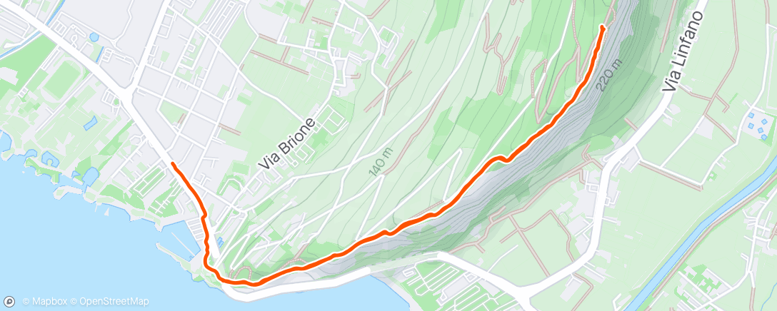 アクティビティ「#52 | Monte Brione 🇮🇹🍕」の地図
