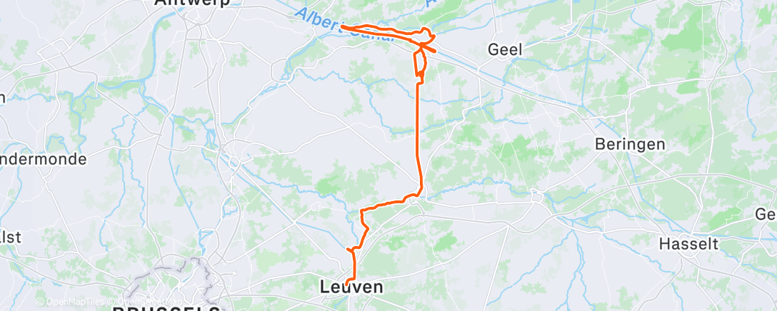Map of the activity, Nog is gymmen