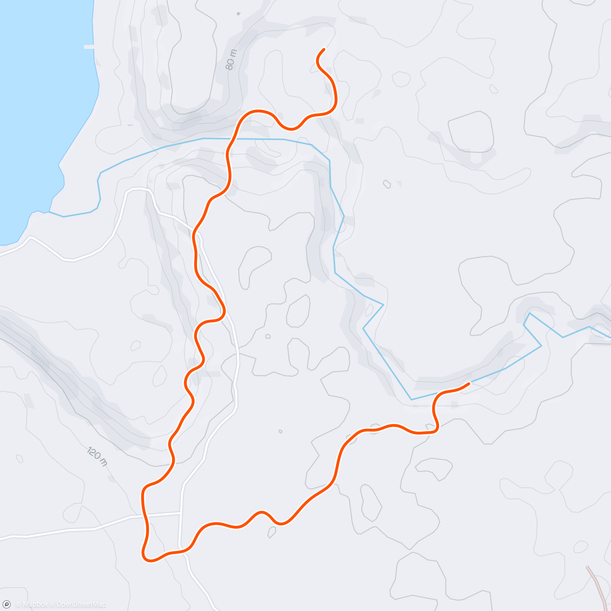 Map of the activity, Zwift - Group Ride: USMES Turn It Up Tuesday Ride  (C) on Countryside Tour in Makuri Islands