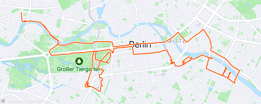 Map of the activity, Berlin Wastelands