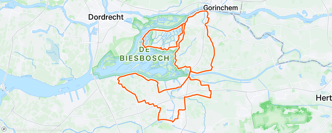 Map of the activity, Ochtendrit